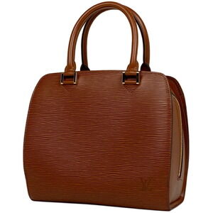 Louis Vuitton Pont Neuf Epi Handbag Kenya Brown